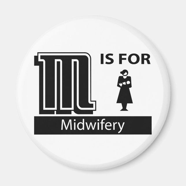 Imán M Es Para Midwifery (Frente)