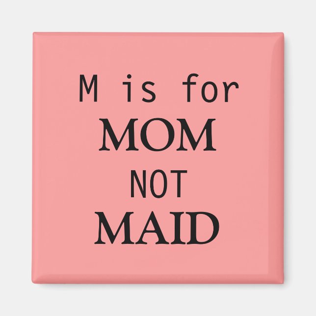 Imán M es para MOM no IMM (Frente)
