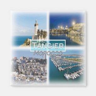 Imán MA0031 África, Marruecos Tánger, nevera