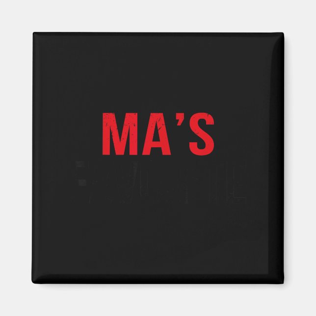 Imán Ma’s Favorite Grandkid Humor For Kids Teens Family (Frente)