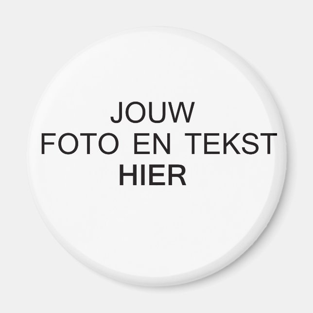 Imán Maak het zelf (Frente)