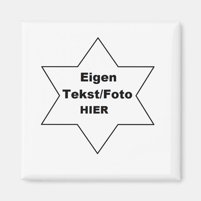 Imán Maak je eigen magneet (Frente)