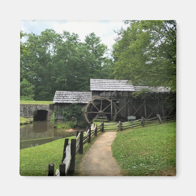 Imán Mabry Mill, Virginia (Frente)