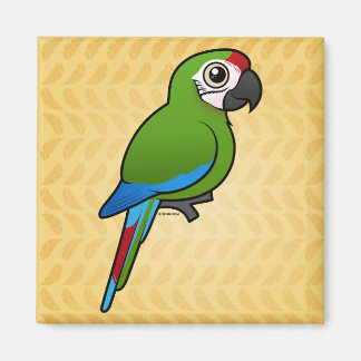 Imán Macaw Militar