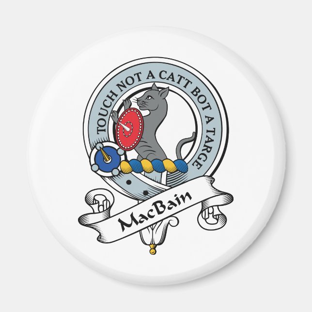 Imán MacBain Clan Badge (Frente)