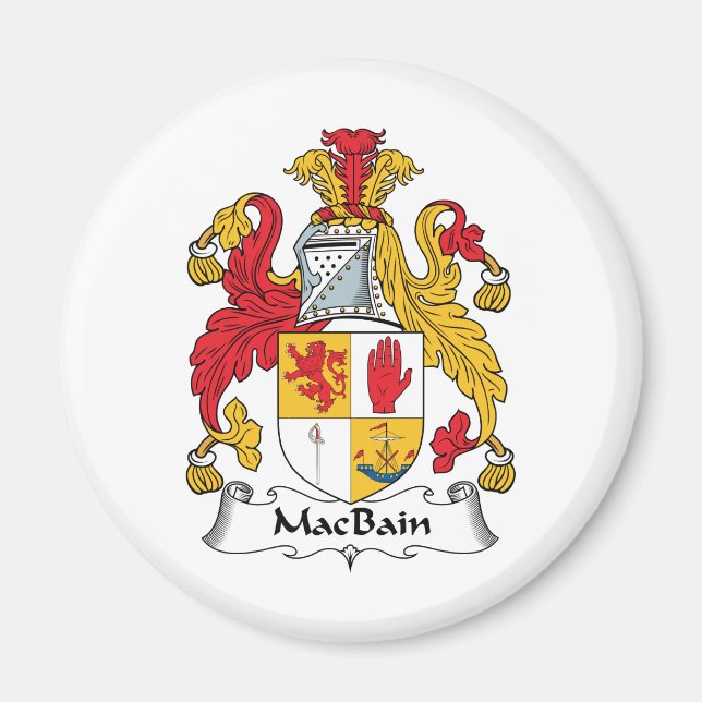Imán MacBain Family Crest (Frente)