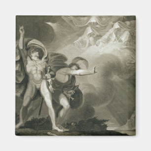 Imán Macbeth, Banquo y las tres brujas en el brezo