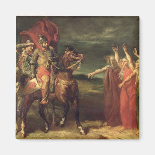 Imán Macbeth y las tres brujas, 1855
