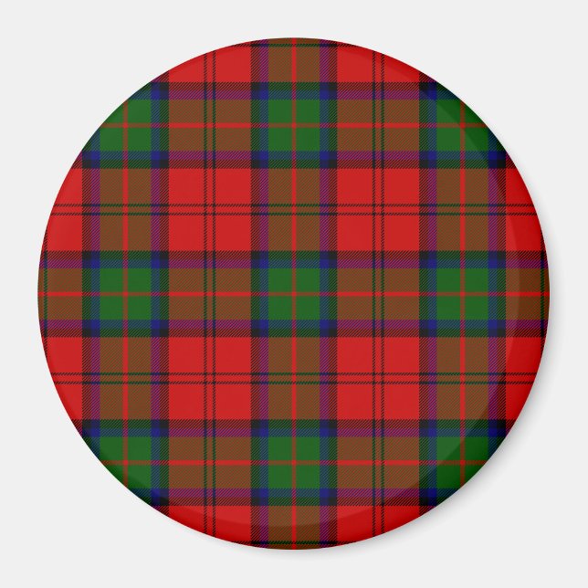 Imán MacDuff tartan verde plaid (Frente)
