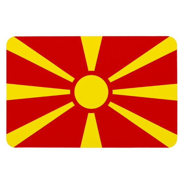 Imán Macedonia del Norte (Horizontal)