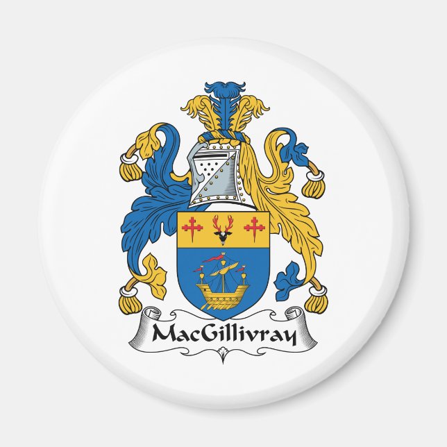 Imán MacGillivray Family Crest (Frente)
