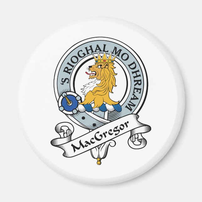Imán MacGregor Clan Badge (Frente)
