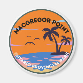 Imán Macgregor Point Ontario Parque Provincial Magnet