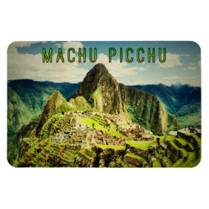 Imán Machu Picchu estilizado