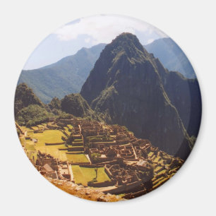 Imán Machu Picchu Perú - Machu Picchu Ruinas Sunrise