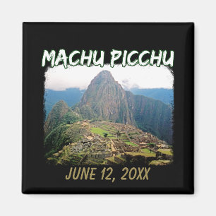 Imán Machu Picchu Perú - Montaña Huayna Picchu