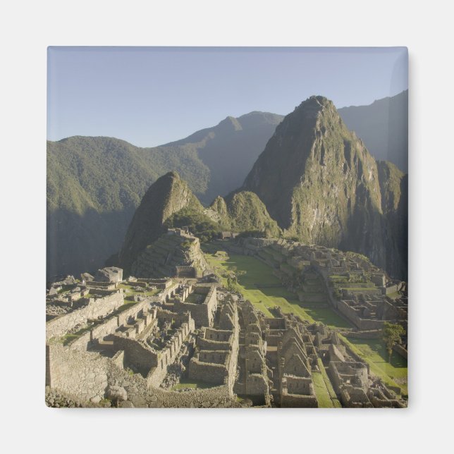 Imán Machu Picchu, ruinas de ciudad Inca, Perú. (Frente)