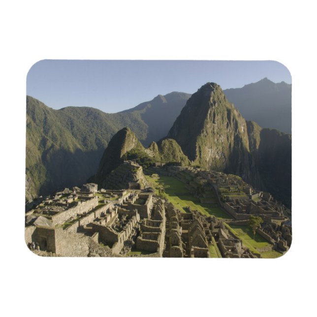Imán Machu Picchu, ruinas de ciudad inca, Perú. (Horizontal)