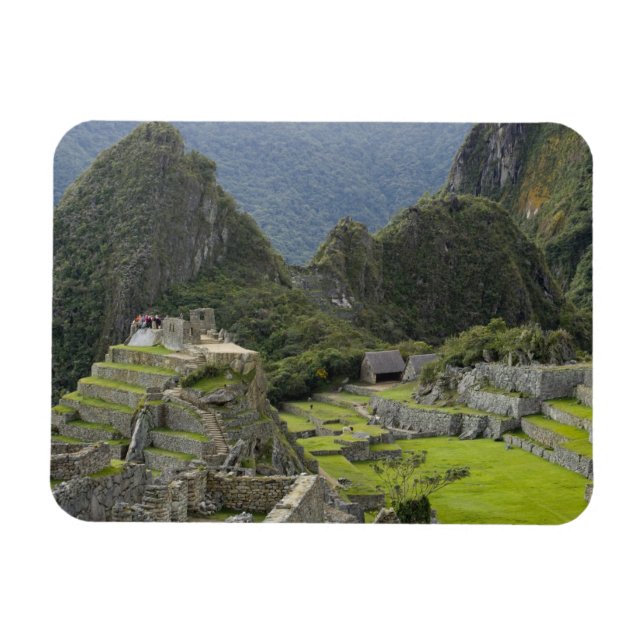 Imán Machu Picchu, ruinas de ciudad inca, Perú. 2 (Horizontal)