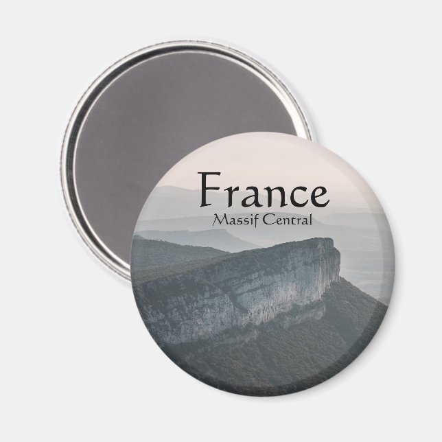 Imán Macizo Central Francia (Anverso/Reverso)