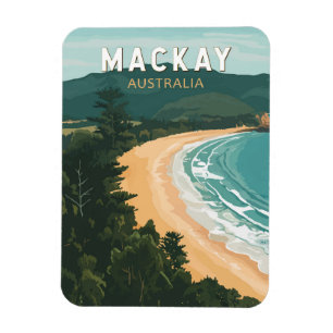 Imán Mackay Australia Viajes de arte