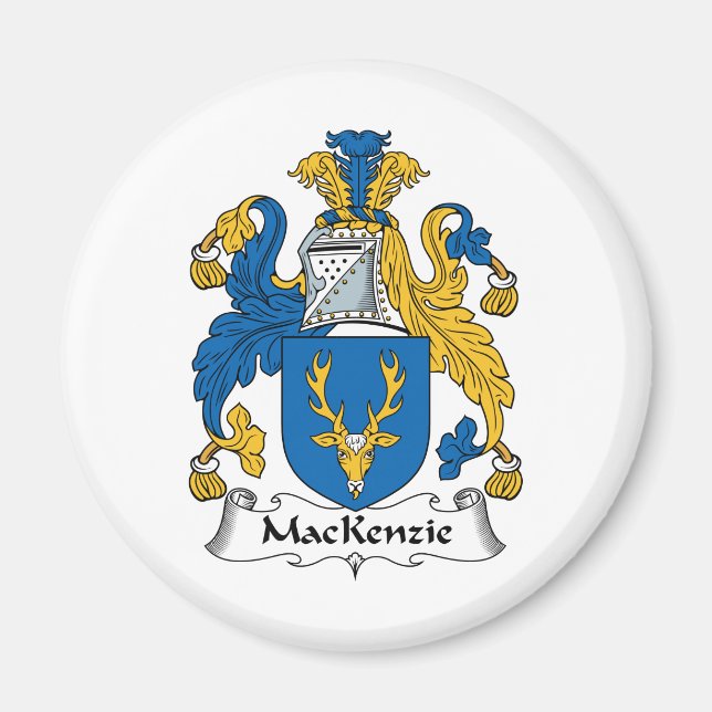 Imán MacKenzie Family Crest (Frente)