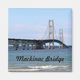 Imán Mackinac Bridge Magnet