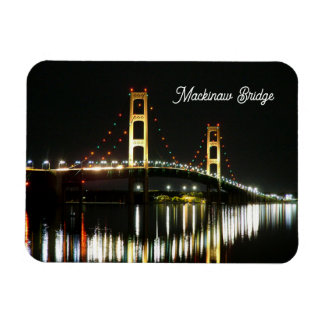 Imán Mackinaw Bridge Flexible Photo Magnet