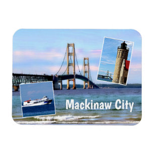 Imán Mackinaw City Magnet