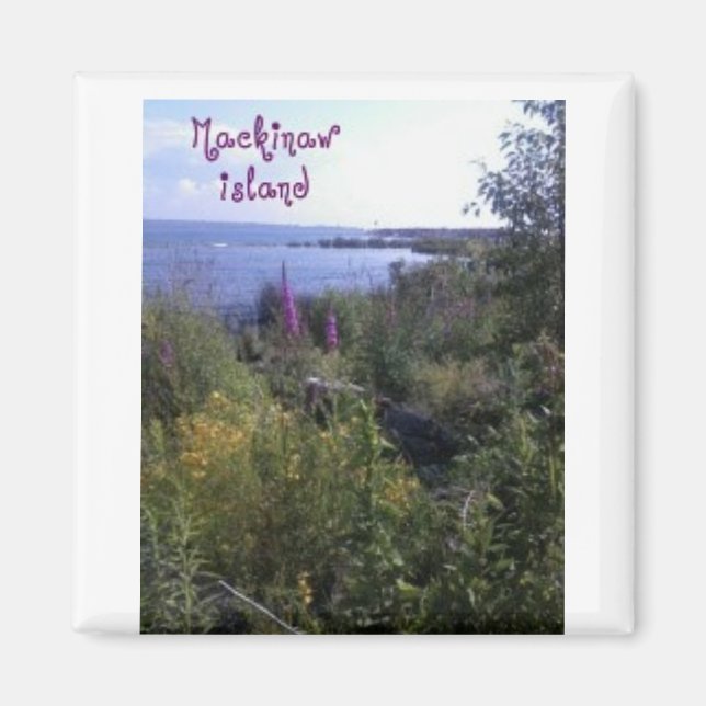 Imán Mackinaw Island Magnet (Frente)