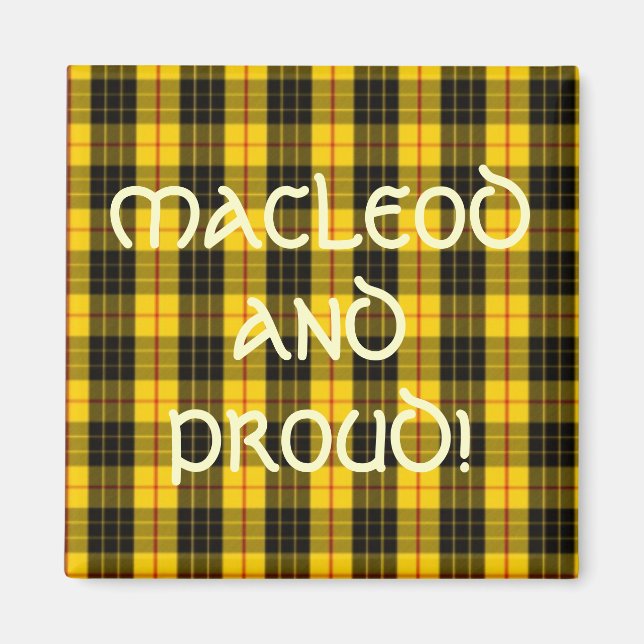 Imán MacLeod Tartan Lewis (Frente)