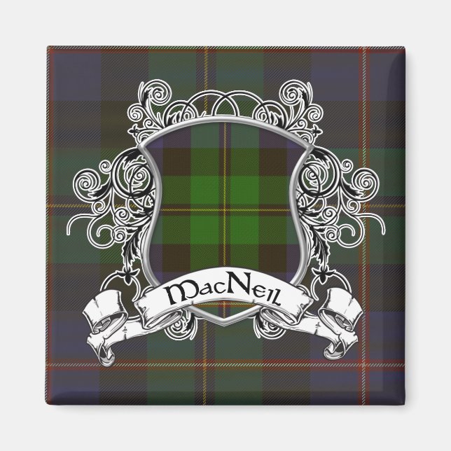 Imán MacNeil Tartán Shield (Frente)