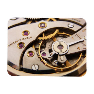 Imán macro mecánica de movimiento interno de reloj de b