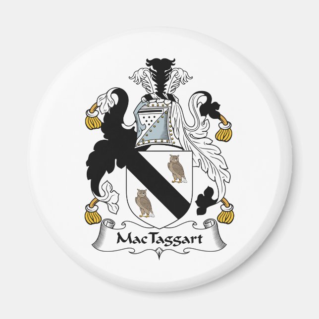 Imán MacTaggart Family Crest (Frente)