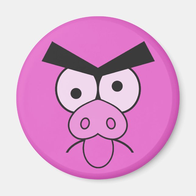 Imán Mad Pig Magnet (Frente)