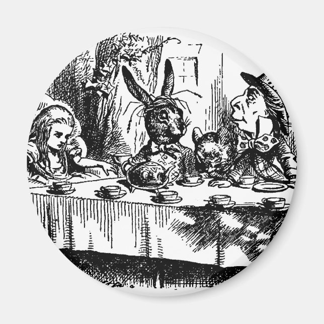 Imán Mad Tea Fiesta (Frente)