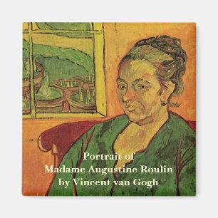 Imán Madame Augustine Roulin por Vincent van Gogh