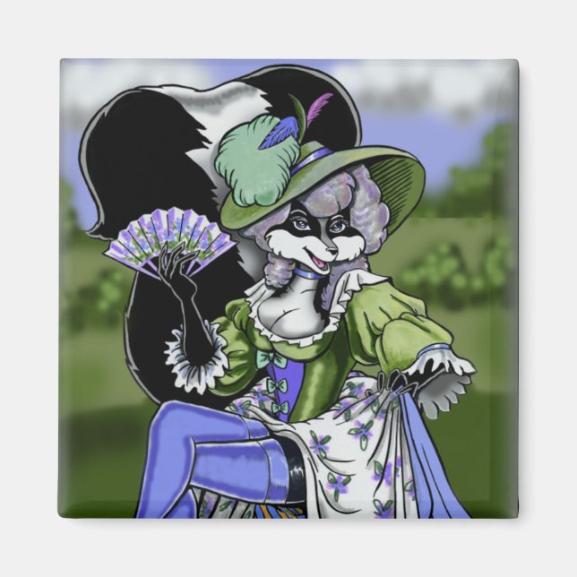 Imán Madame de Pew Magnet (Frente)