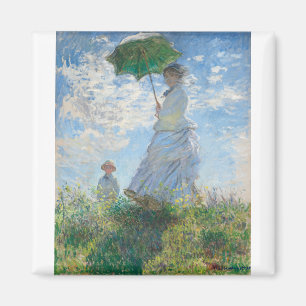 Imán Madame Monet y su hijo por Claude Monet