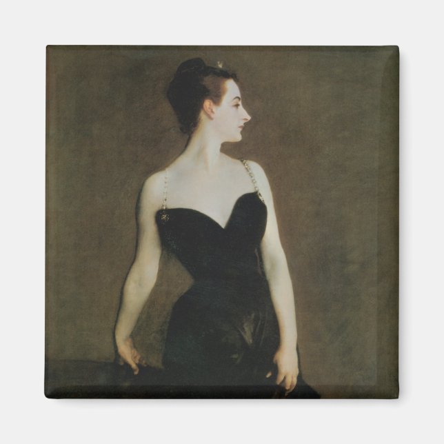 Imán Madame X de John Singer Sargent (Frente)