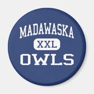 Imán Madawaska - Lechuzas - Medio - Madawaska Maine