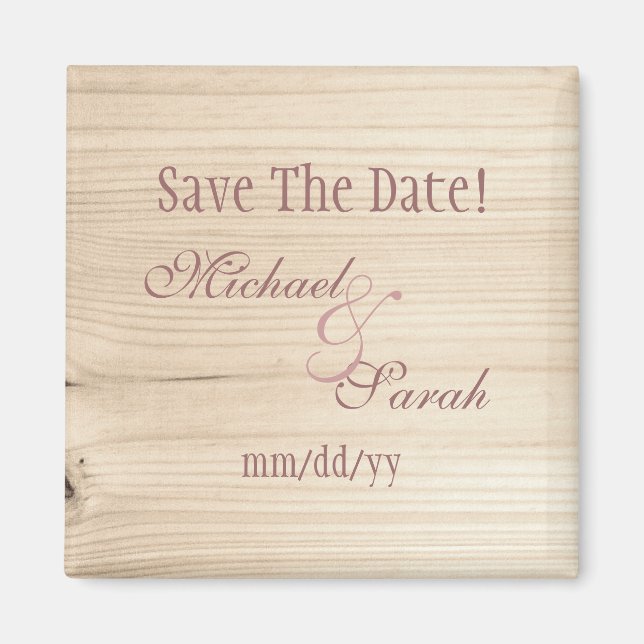 Imán Madera (Frente)