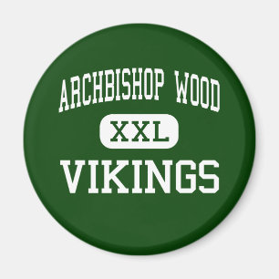Imán Madera del arzobispo - Vikingos - alta -
