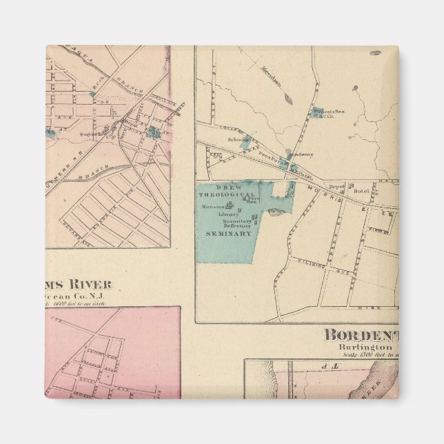 Imán Madison, Bordentown, NJ (Frente)
