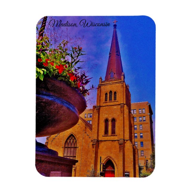 Imán Madison, Wisconsin (Vertical)