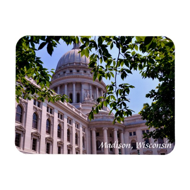 Imán Madison, Wisconsin (Horizontal)