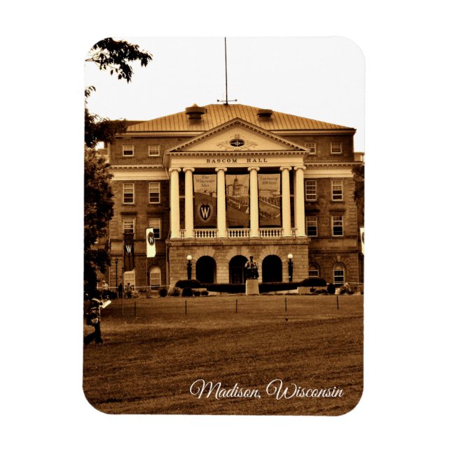Imán Madison, Wisconsin (Vertical)