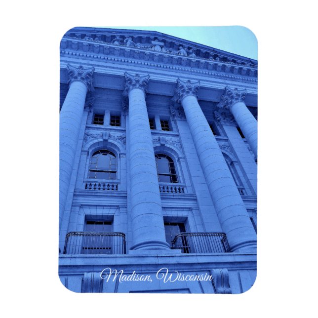 Imán Madison, Wisconsin (Vertical)