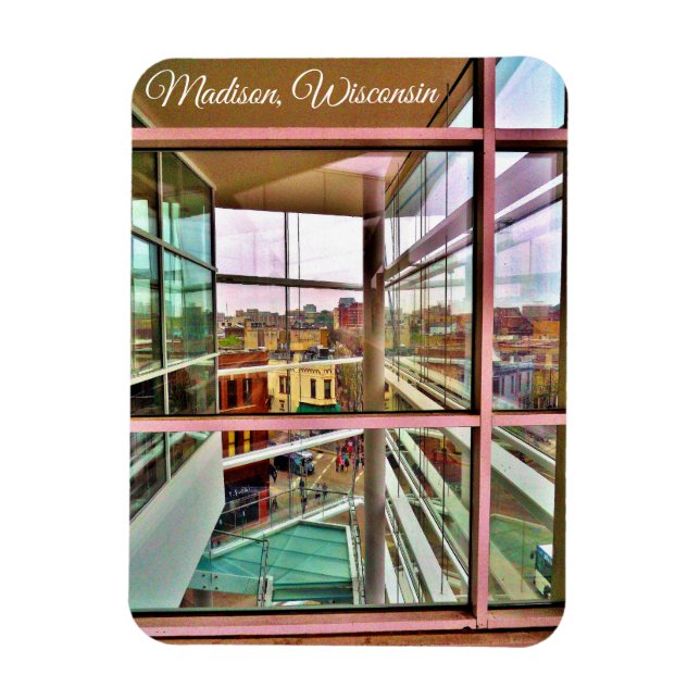 Imán Madison, Wisconsin (Vertical)