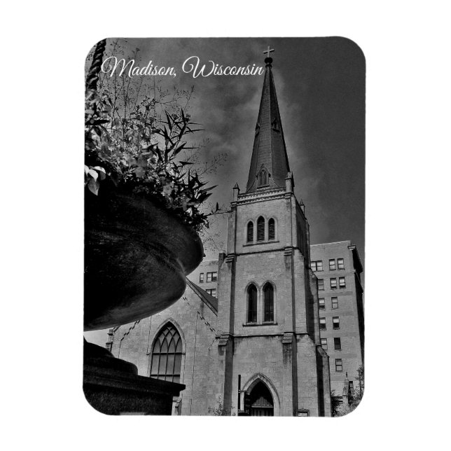 Imán Madison, Wisconsin (Vertical)